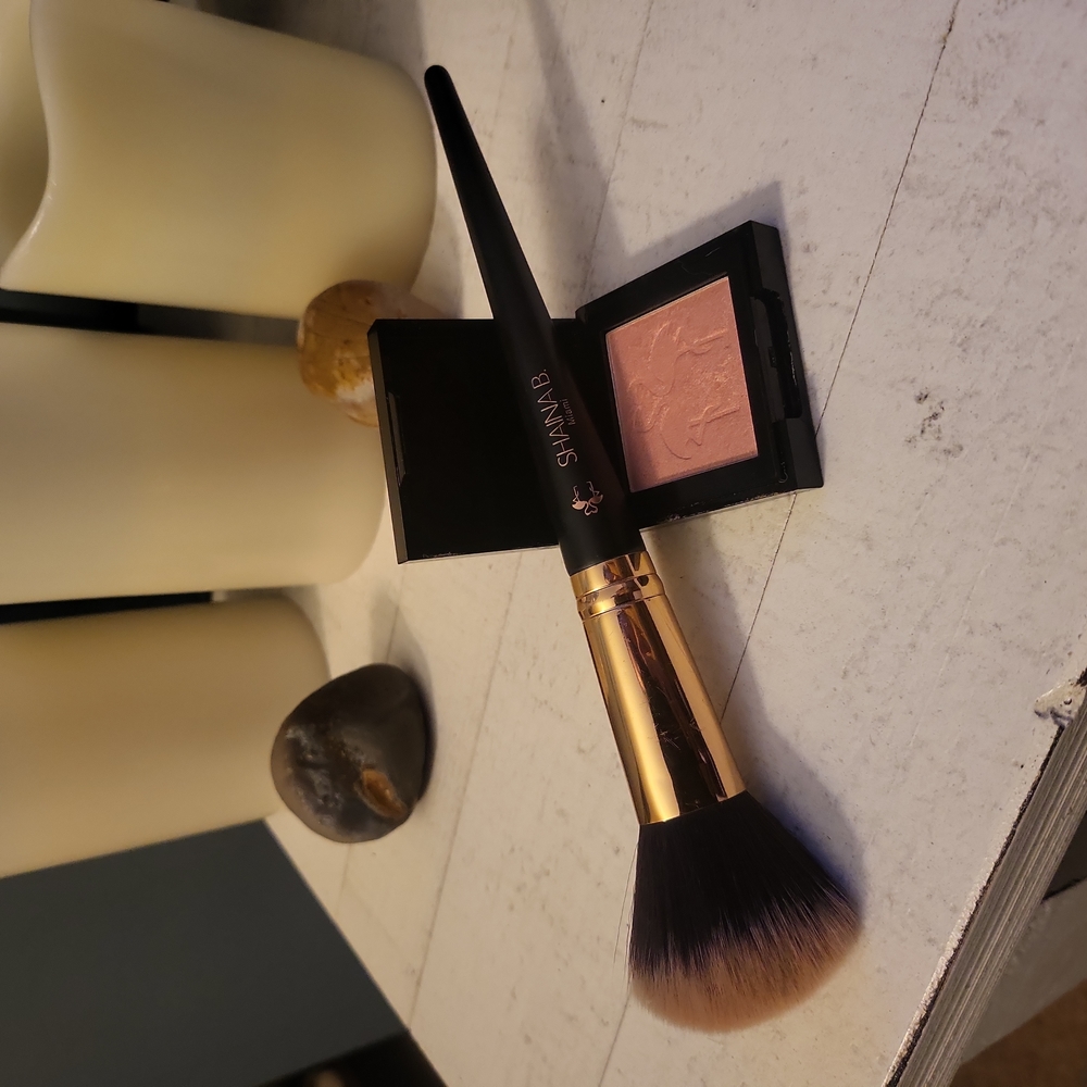 Shaina B Duo: Blush Brush & Guava Glow Highlight/Illuminador NWOT